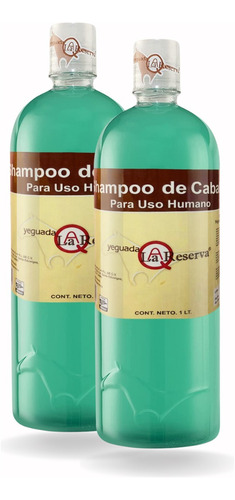 2 Shampoo Del Caballo Verdes Para Uso Humano Yeguada Reserva