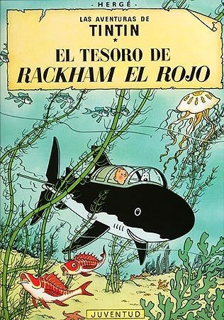 Tintin - El Tesoro De Rackham El Rojo - Tapa Dura - Herge