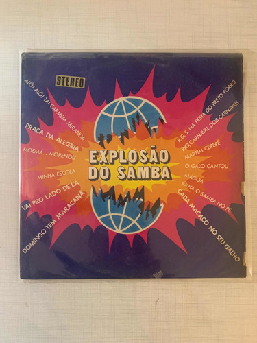 Explosão Do Samba - Coletânea - Vinil Lp