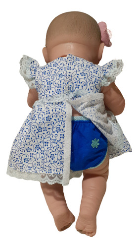 Kit 2vestido 2calcinhas Mini Bebê Reborn Newborn Da Divertoy