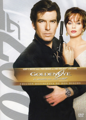 007 James Bond Golden Eye Pierce Brosnan Pelicula 2 Dvd Meses Sin Intereses