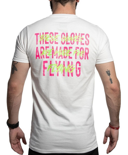 Imagen 3 de 4 de T-shirt Básica Fly Adulto - Blanca