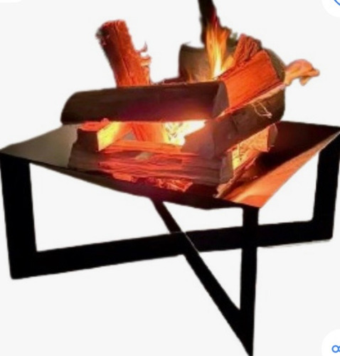 Lareira Tacho Firepit Fogareiro Lenha Externa Portátil 60cm