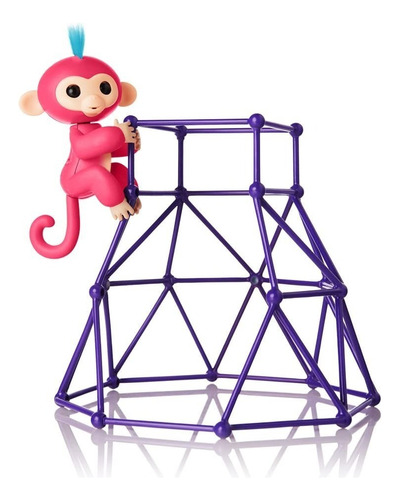 Fingerlings Mascota Changuito Interactivo Gimnasio Juguete