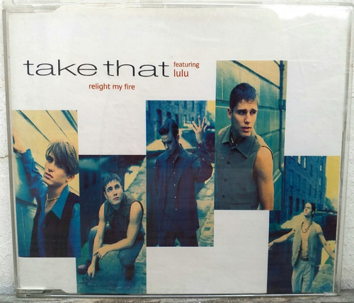 Take That Y Lulu - Relight My Fire - Cd Single Aleman 1993