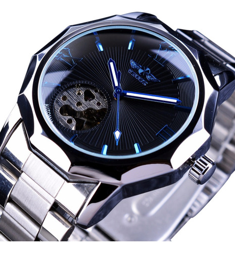 Winner Reloj Mecánico Automático Luminoso For Hombre 90907