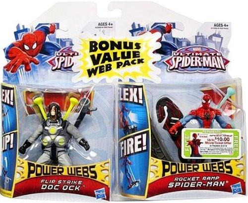 Ultimate Spider-man Poder Webs Exclusivas De La Figura De