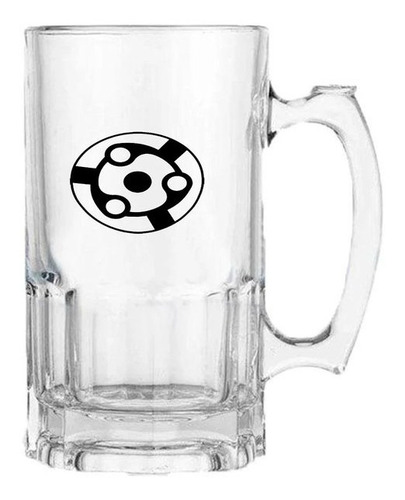 Vaso Cervecero Dibujos Animados N2 Transparente E288