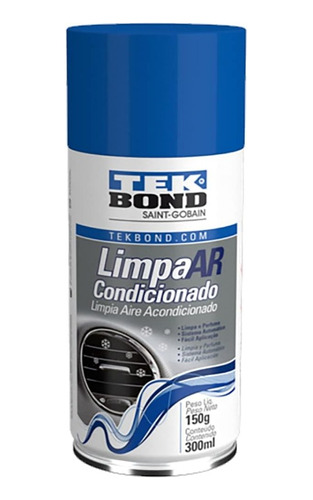 Limpa Ar Condicionado Higienizador Spray Tek Bond 300ml 