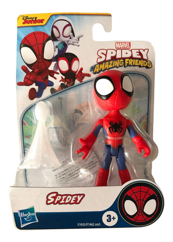 Spiderman Spidey And His Amazing Friends Marvel Hasbro 10cms (Usado)