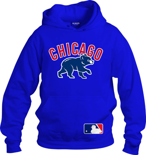 Sudadera Hoodie Chicago Cubs Cachorros M2 - Adulto Niño