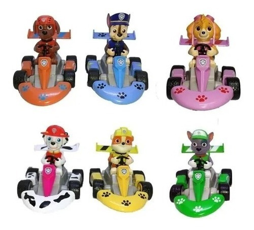 Carros Cars Paw Patrol X 6  Colección