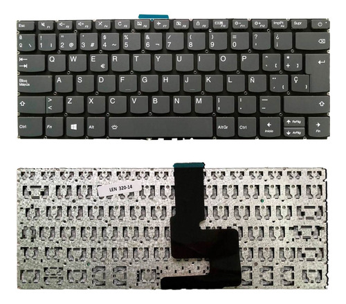 Teclado Para Laptop Lenovo Ideapad 320-14 Y V14 Series.