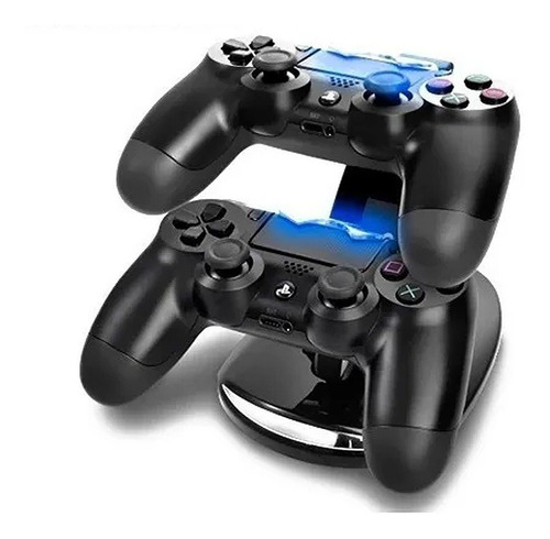 Imagen 2 de 5 de Base Soporte Cargador 2 Joystick Doble Ps4 Dualshock 4