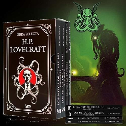 Obra Selecta H.p. Lovecraft - (estuche Con 4 Tomos)