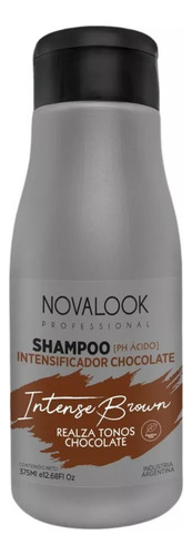 Shampoo+ Mascara Intensificador De Color Brown Novalook