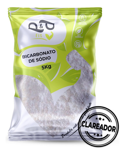 Bicarbonato De Sódio Clareador Original 5kg - P&p
