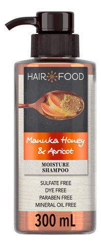 Hair Food Champu, Miel De Manuka Y Albaricoque, 10.1 Onzas