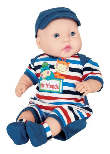 Brinquedo Infantil Boneco Bebê Menino Fofinho Miyo Cotiplás