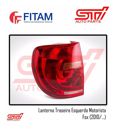 Lanterna Fox 2011 2012 2013 Motorista Original Fitam