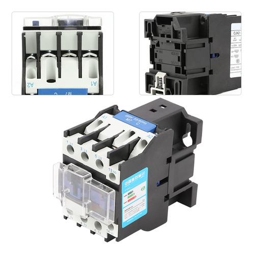 Contactor Ac Cjx2-3210 Bobina 220v 50/60hz 3 Polos