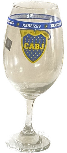 Copa Boca Jrs 590ml Vino.cerveza. Vidrio