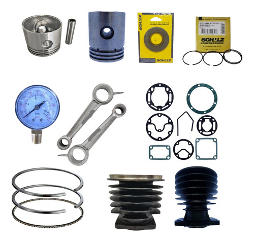 Kit Compressor Schulz Msv 20max/ 15max/ 25max/ 26max/ Wtv20g