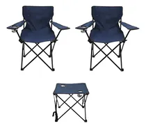 Comprar Set Sillas Director Y Mesa Plegables Playa Pesca Camping