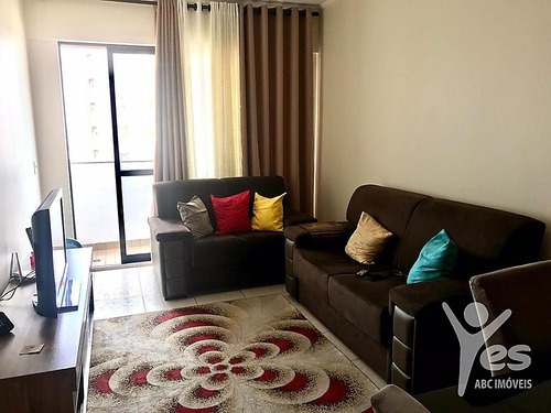 Imagem 1 de 15 de Ref.: 3008 - Apartamento Com Condomínio, 3 Quartos Sendo 1 Suíte E 1 Vaga De Garagem, Parque Das Nações, Santo André, São Paulo - 3008