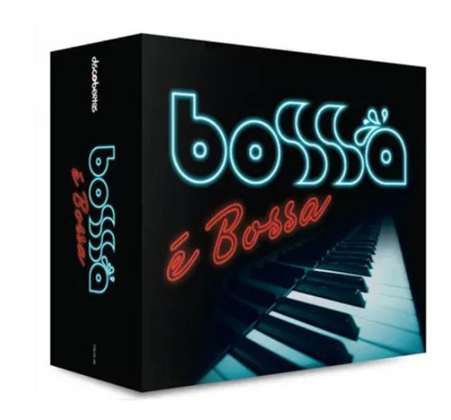 Cd Bossa É Bossa - Diversos Nacionais (box 5cds)