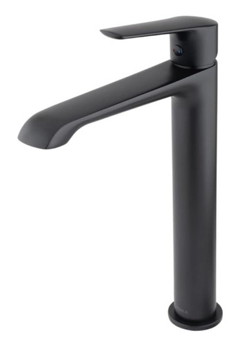 Monomando Para Lavabo Alto Marca Urrea Lia 101cl.2 Negro