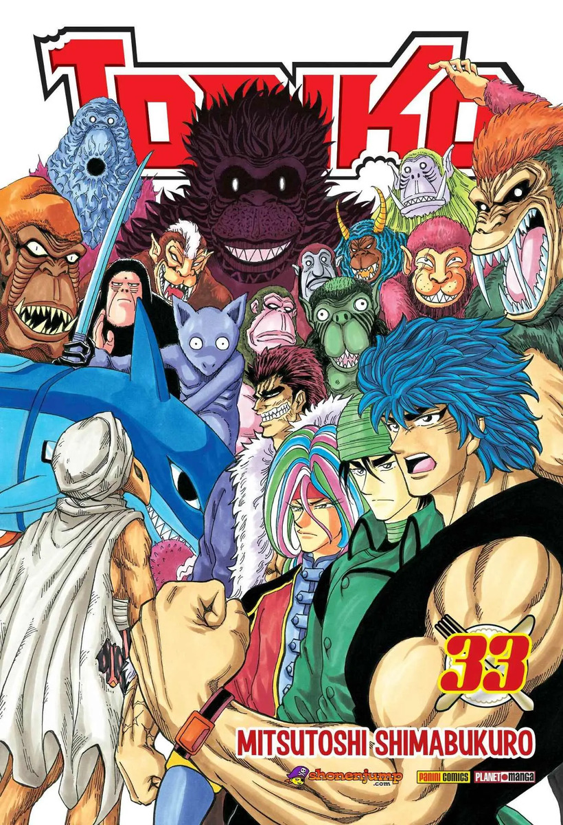 Capa de Toriko Volume 33