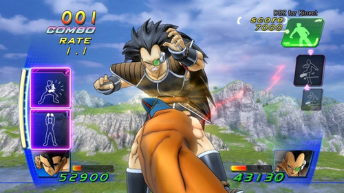 Jogo Midia Fisica Dragon Ball Z For Kinect Pra Xbox 360