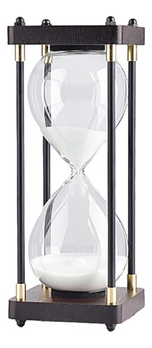 Temporizador De Arena De 30 Minutos, Reloj De Arena Blanco