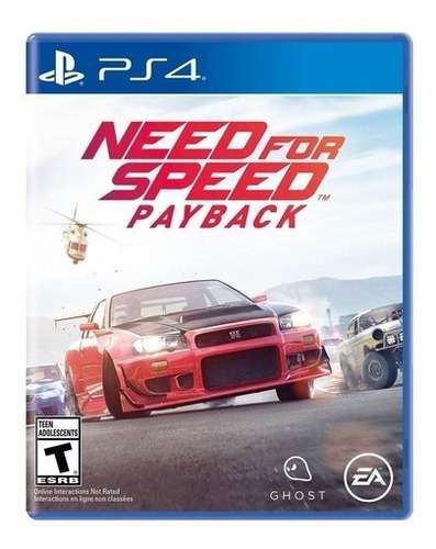 Ps4 Need For Speed Payback Juego Fisico Nuevo Y Sellado