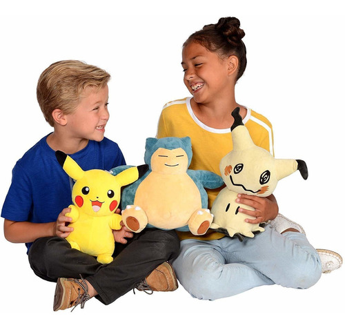 Pikachu Pikachu Felpa Animales De Peluche Almohada Grande Ju