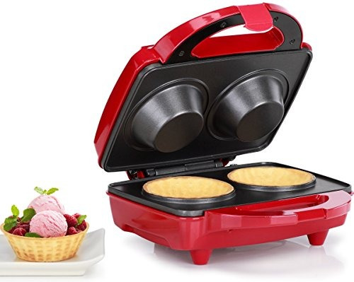 Holstein Housewares Hf09036r Waffle Bowl Maker Acero Inoxida