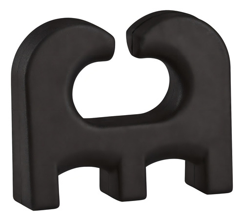 Meinl Mcr-bk Soportes Set 4 Piezas Riser Conga Goma Flexible Color Negro