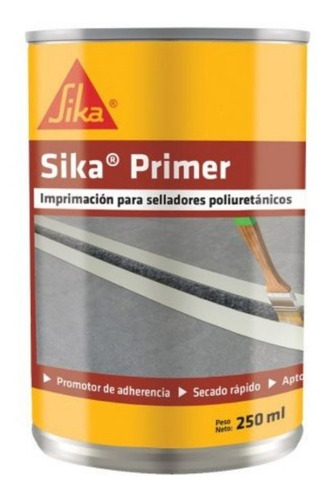 Sika Primer Imprimacion P/ Selladores Poliuretanicos X 250ml