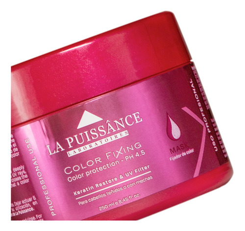 La Puissance Fijador De Color Máscara Cabello Teñido 3c