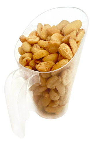 Kit 10 Potes Acrílico Quadrado C/ Tampa 7,4l + Conchas 100ml