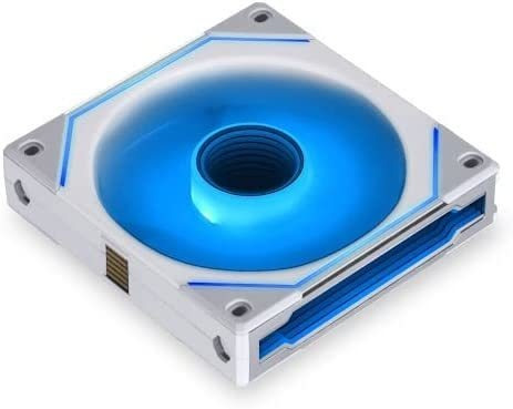 Uni Fan Slinfinity 120 Rgb Triple Pack Blanco Con Contr...