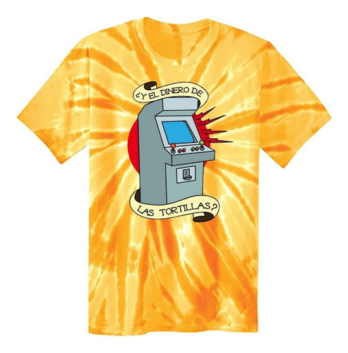 Playera Tie Dye Maquinitas Videojuego