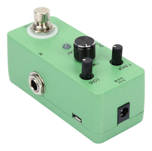 Imagen 4 de 9 de Pedal De Efectos Con Delay Clásico Para Instrumento Musical