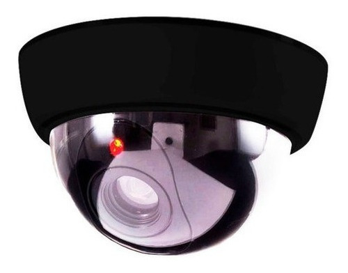 Cámara Seguridad Falsa Dummy Cam Simulación Luz Led Ref:hj-7