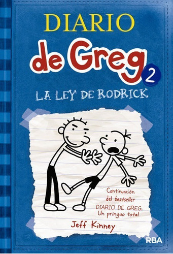 Diario De Greg 2 La Ley De Rodrick - Kinney,jeff