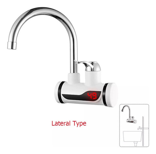 Torneira De Aquecedor Elétrico Instantâneo De Água Sem Tanqu Acabamento Us(110v) Cor Across