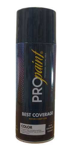 Spray Pintura Negro Brillante Propaint 400ml