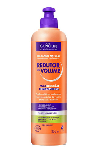 Relaxante Natural Redutor De Volume Capicilin 300ml