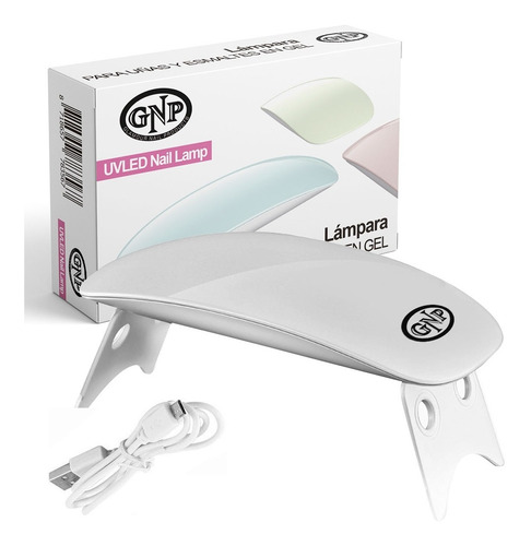 Lampara Para Uñas Y Esmaltes En Gel Gnp Usb